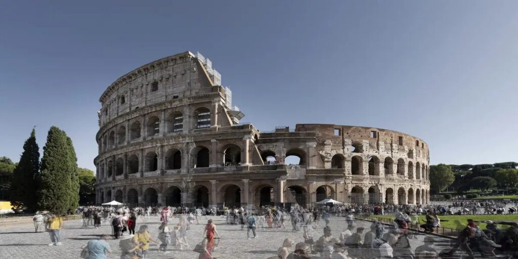 Det extraordinära Colosseum i Rom