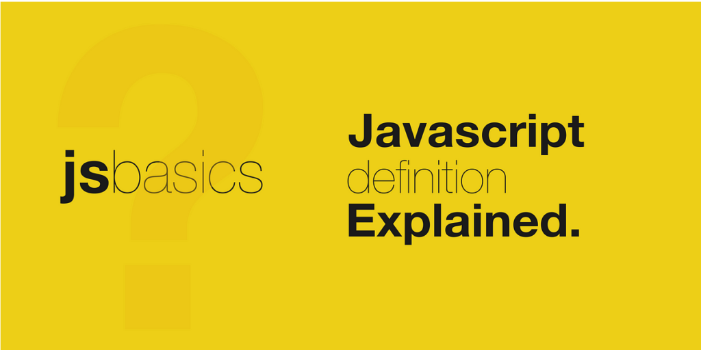 JavaScript Fundamentals